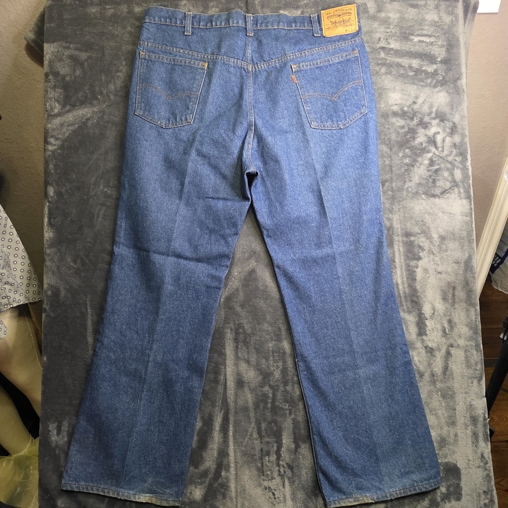 Levi's Orange Tab Jeans Mens 42x30 - Picture 8 of 14